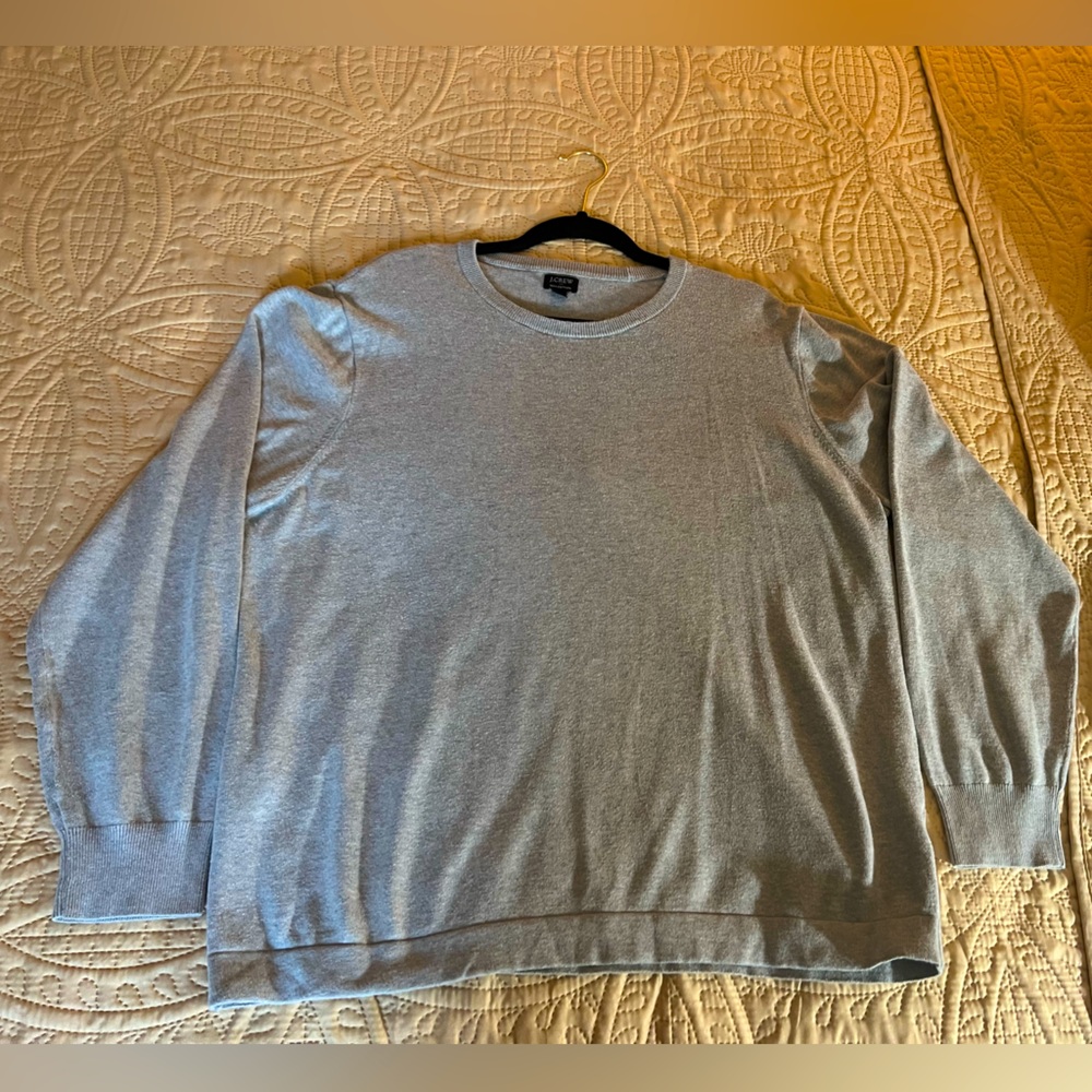 J.Crew Cotton crewneck sweater XL